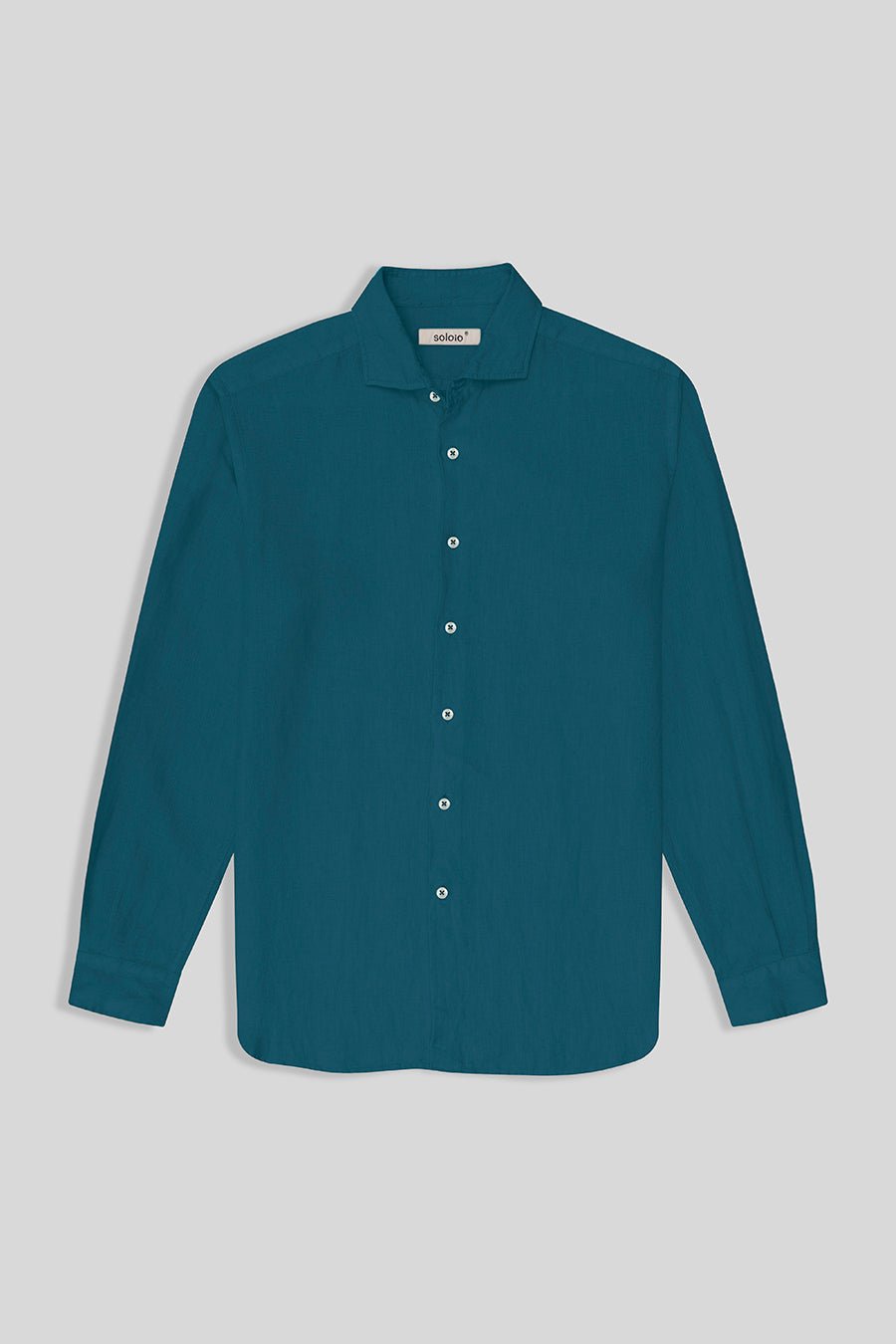 basic linen shirt alpes - soloio