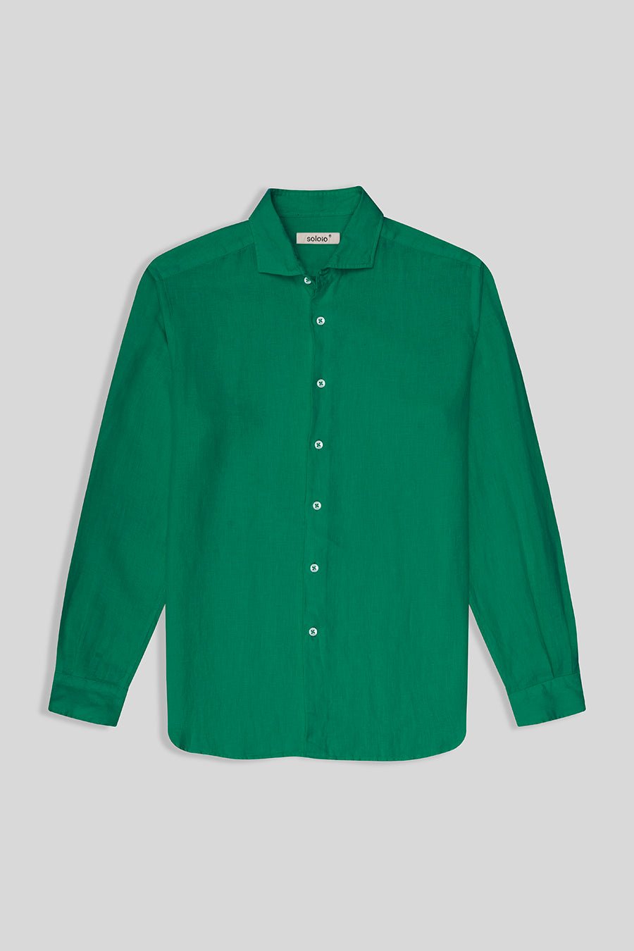 basic linen shirt cesped - soloio