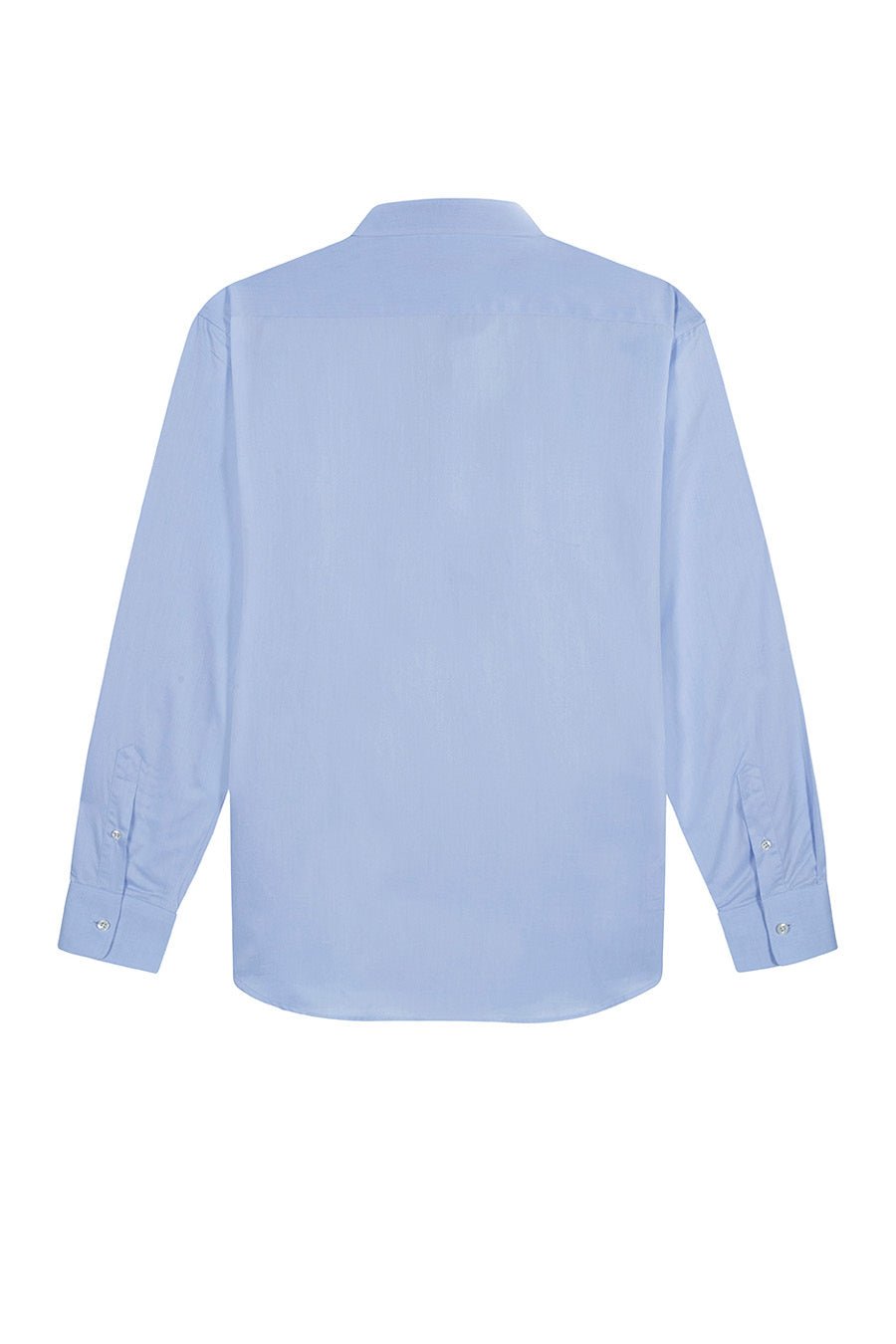 basic sky blue cotton shirt - soloio