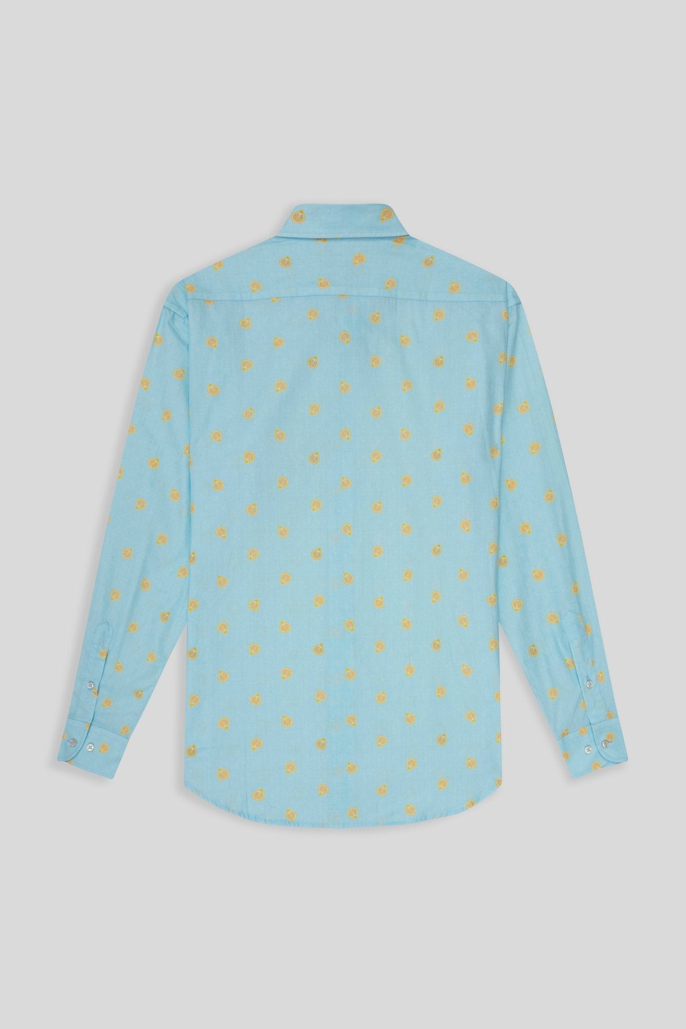 bastión shirt cotton sky blue - soloio