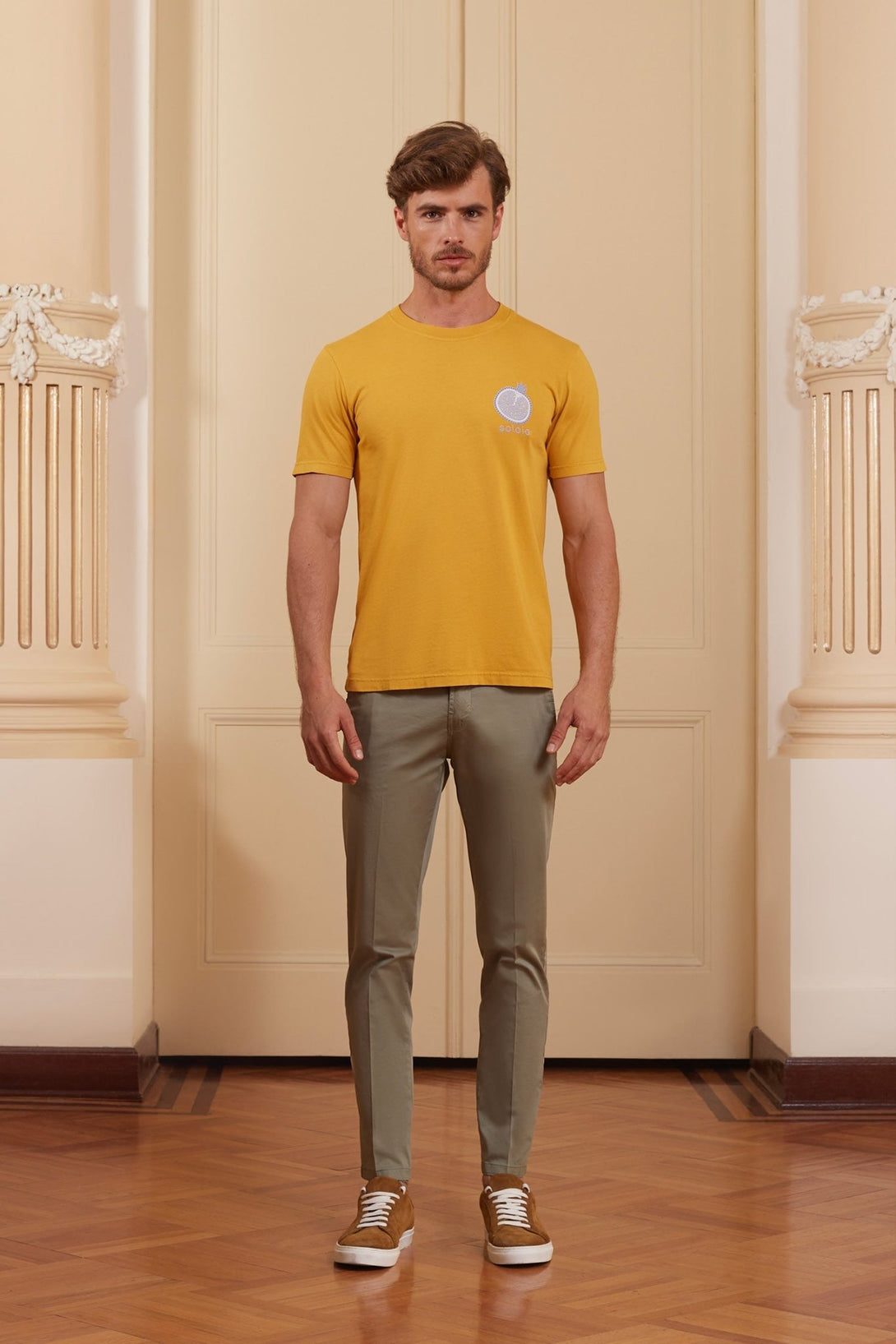 bastión t-shirt yellow - soloio