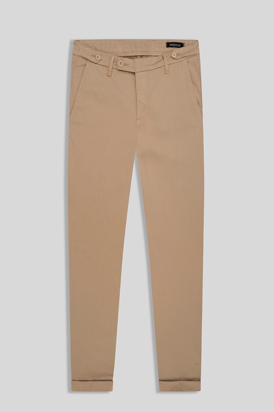 beige mauro pants - soloio