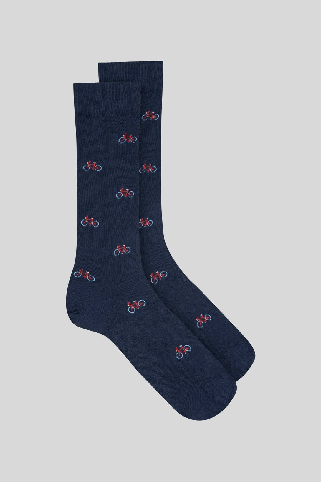 bicycle navy sock - soloio