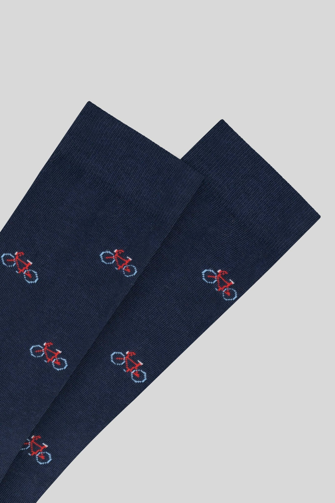 bicycle navy sock - soloio