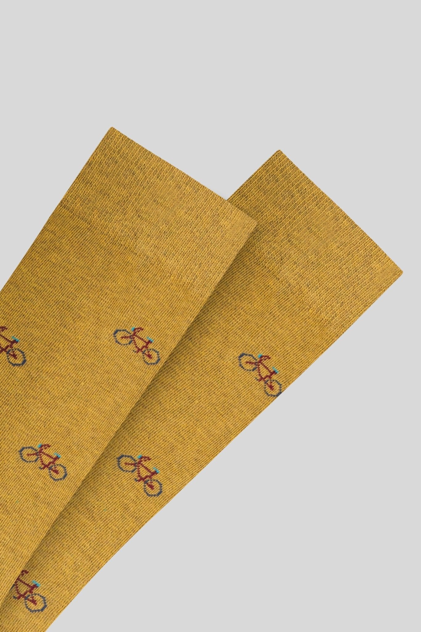 bicycle yellow sock - soloio