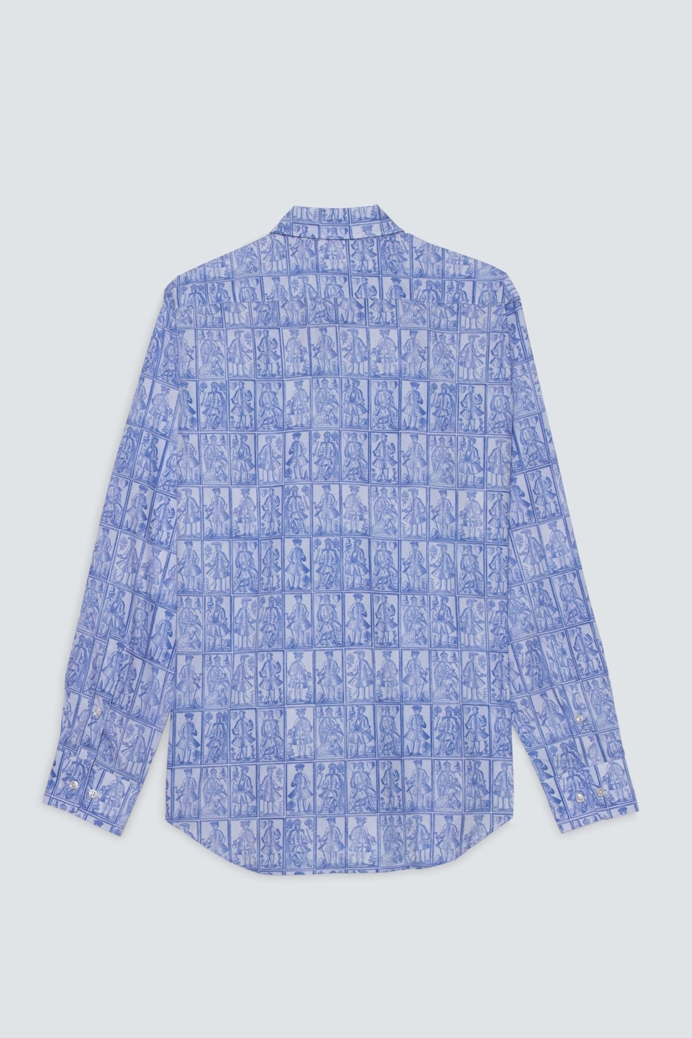 blue giorgio shirt - soloio