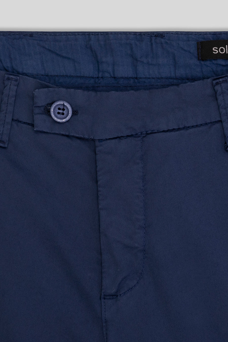 blue mauro pants - soloio