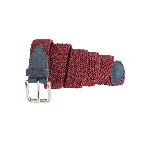 burdeos braided elastic belt - soloio