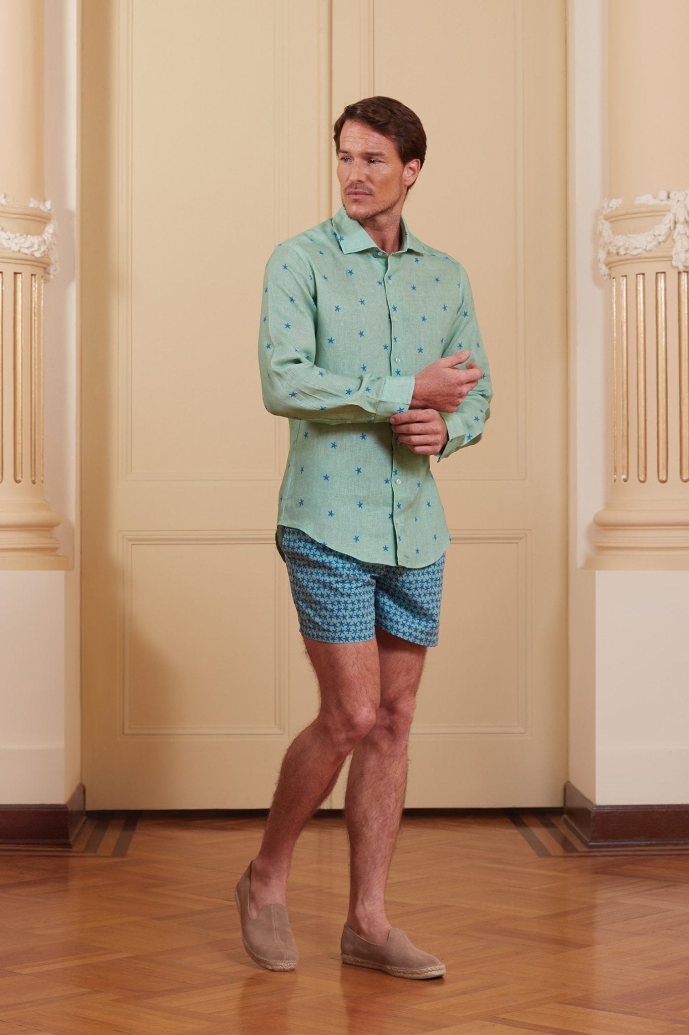 estelle shirt green - soloio