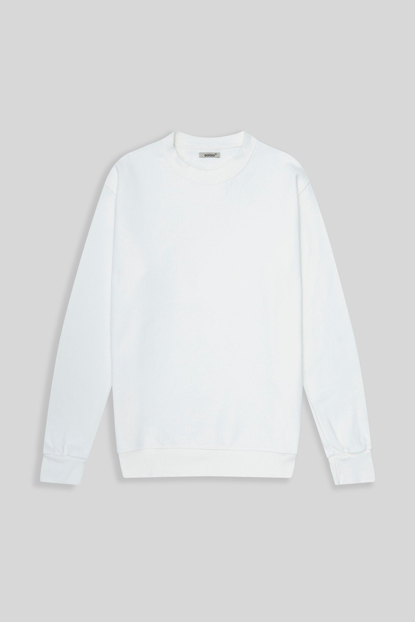 milenario sweatshirt white - soloio
