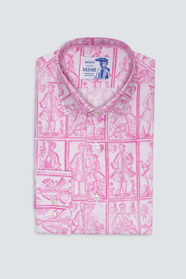 pink cards shirt