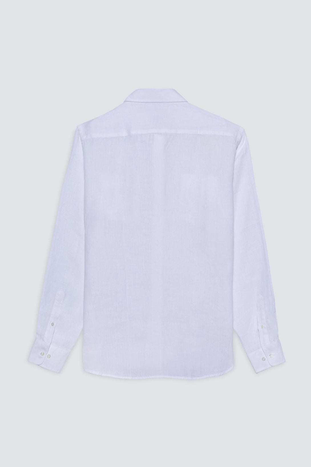 Camisa lino guayabera 2 bolsillos - soloio