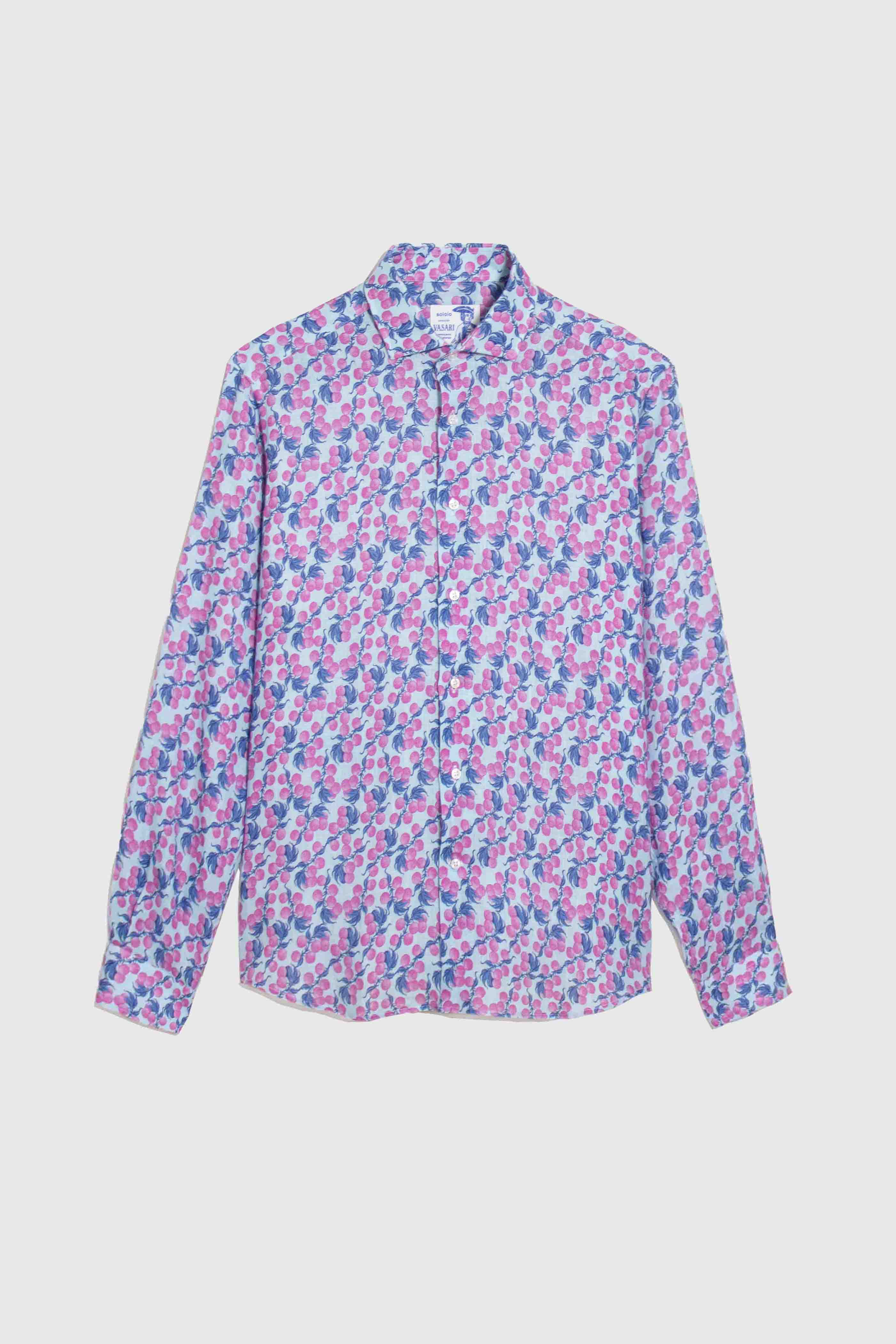 pink gooseberry linen shirt