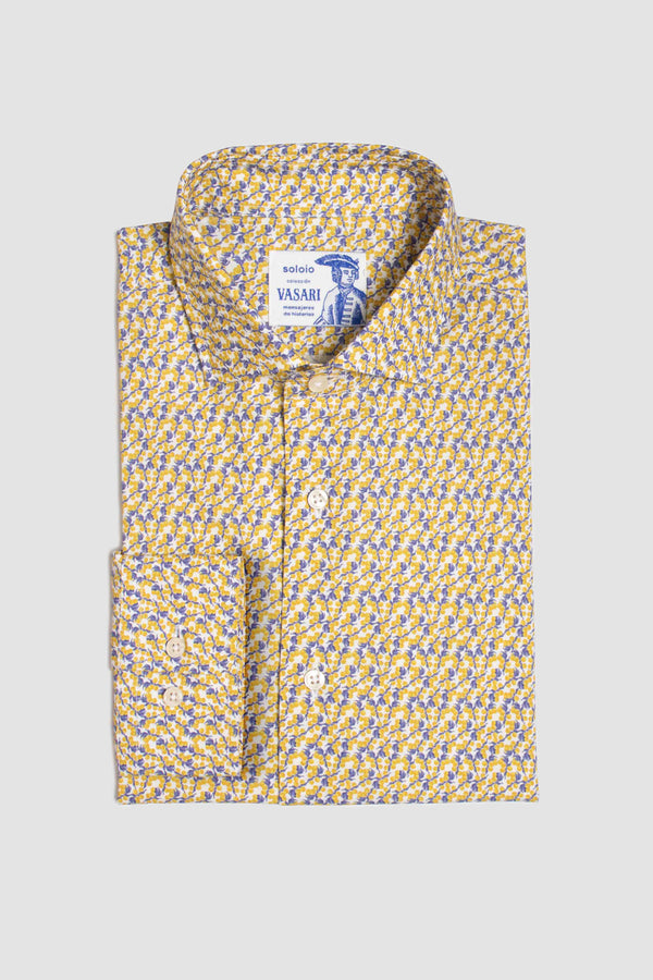 camisa de algodón dürer amarilla