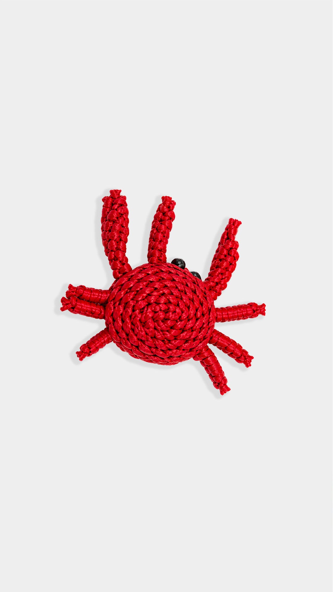 Iraca palm crab keychain "Cool Mom"