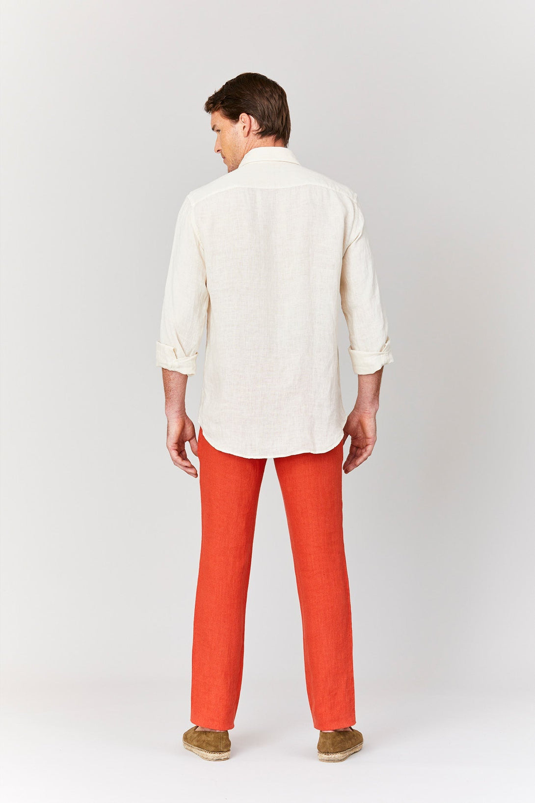 chili basic linen pants - soloio