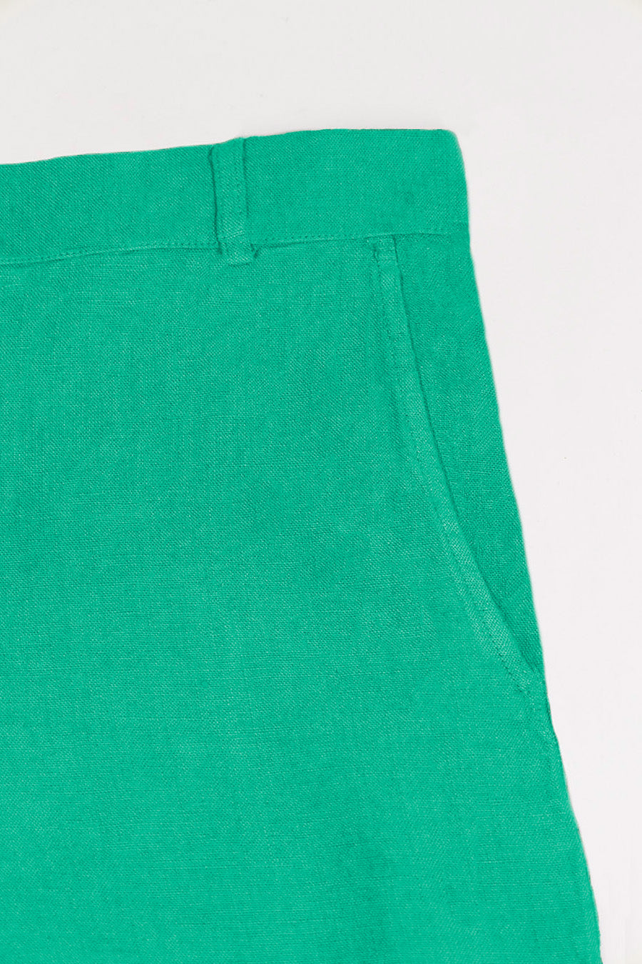 men’s linen bermuda light blue