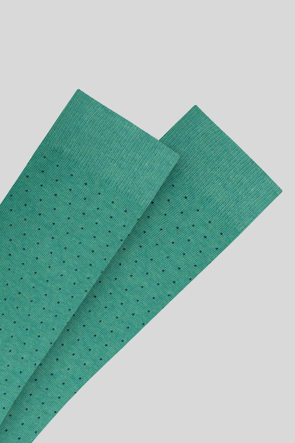 dotted sock green - soloio