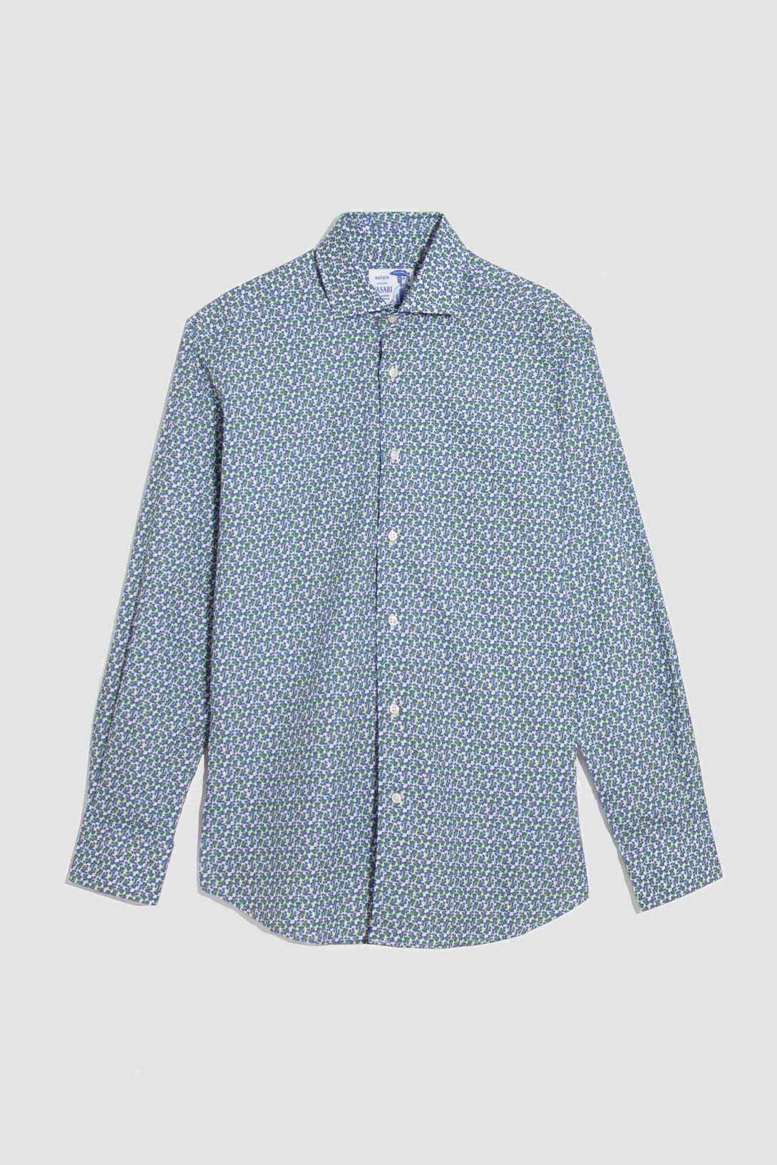 dürer cotton shirt navy - soloio