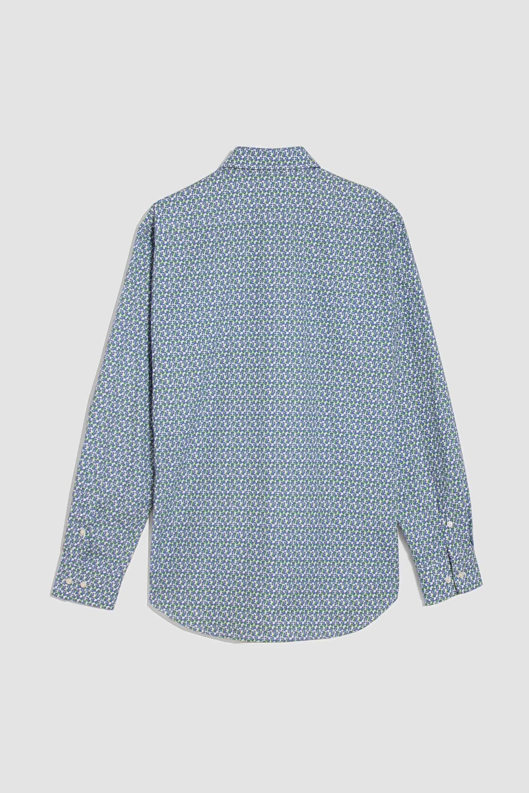 dürer cotton shirt navy - soloio