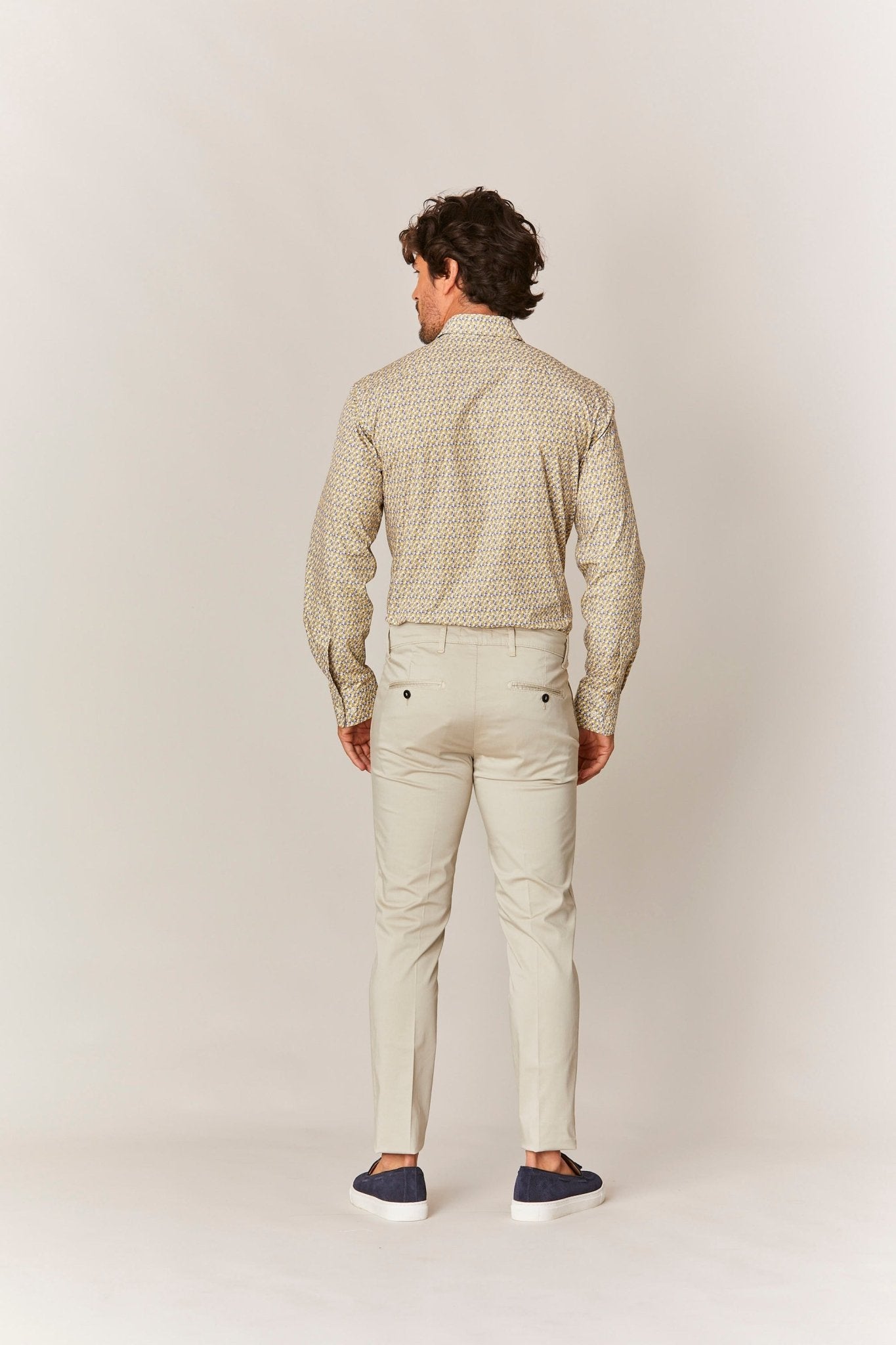 dürer cotton shirt yellow - soloio