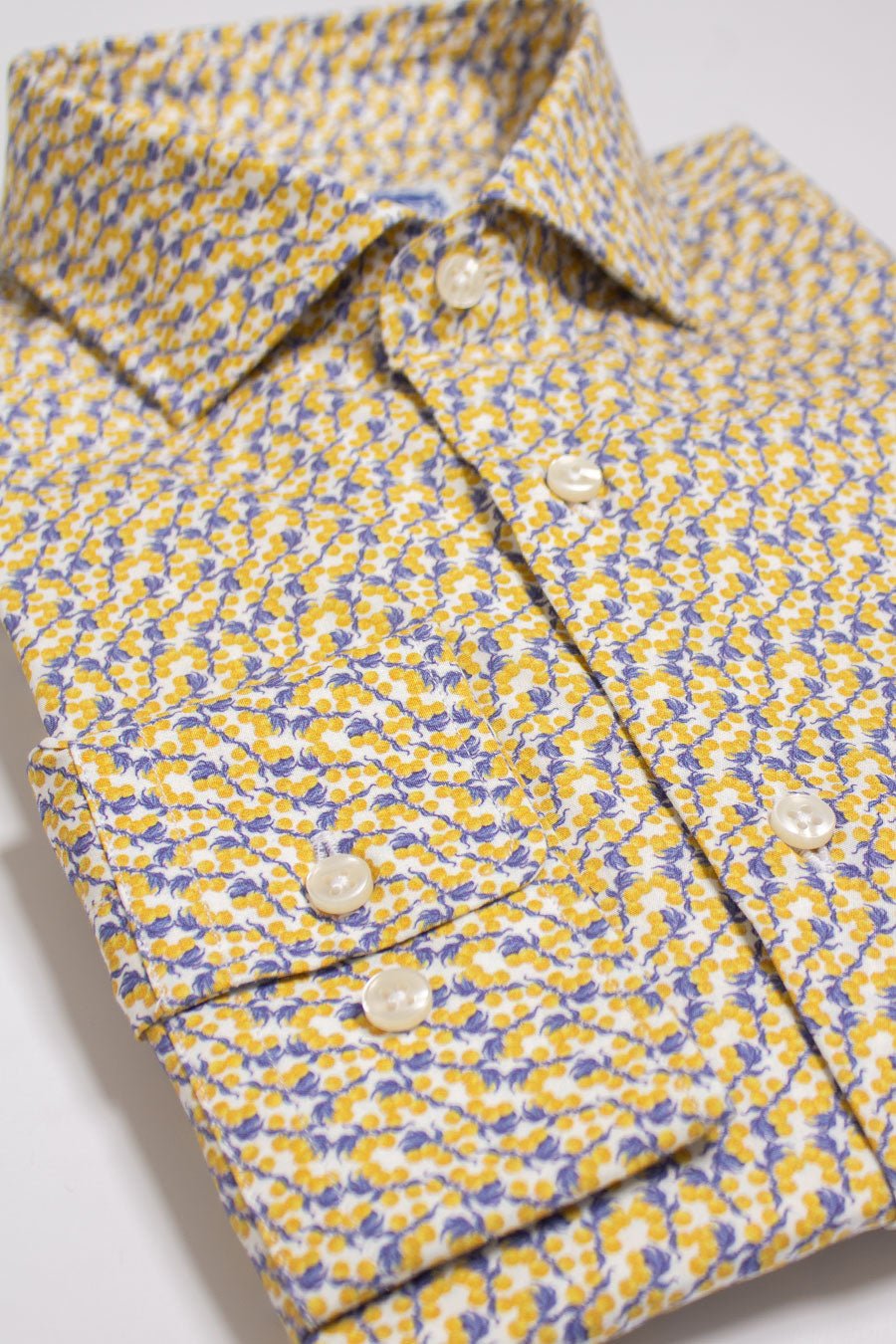 dürer cotton shirt yellow - soloio