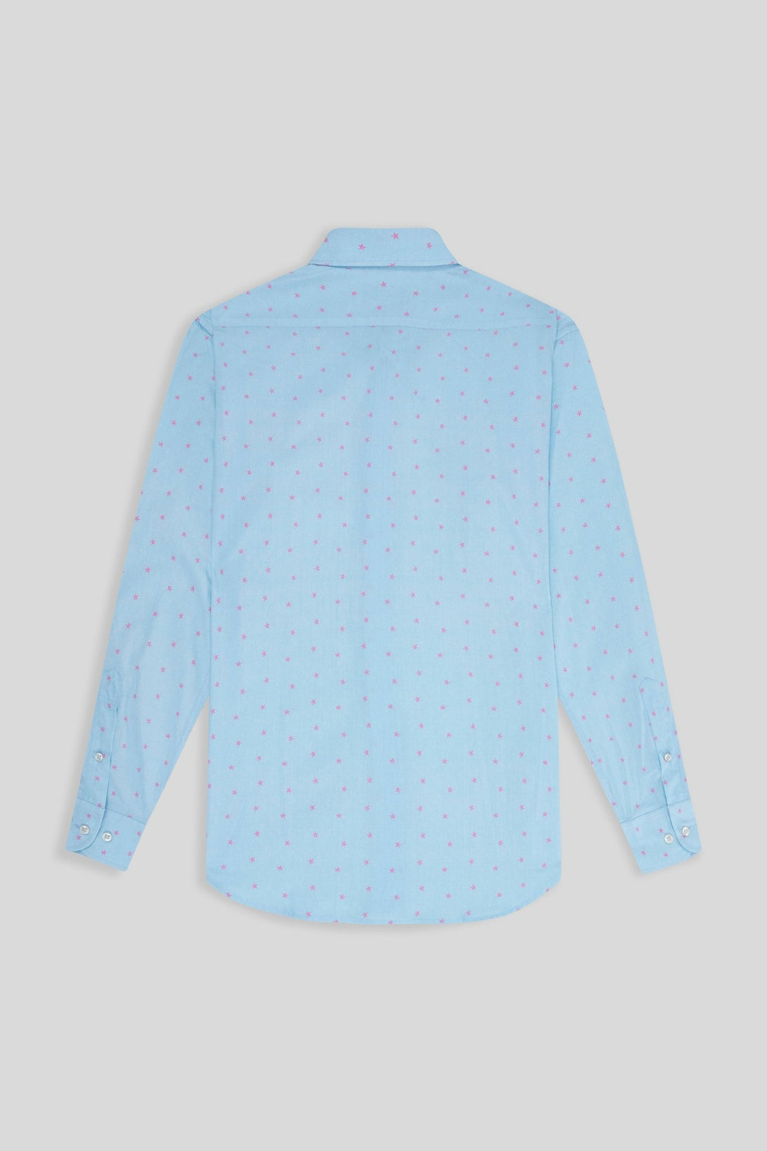 estelle cotton shirt sky blue - soloio