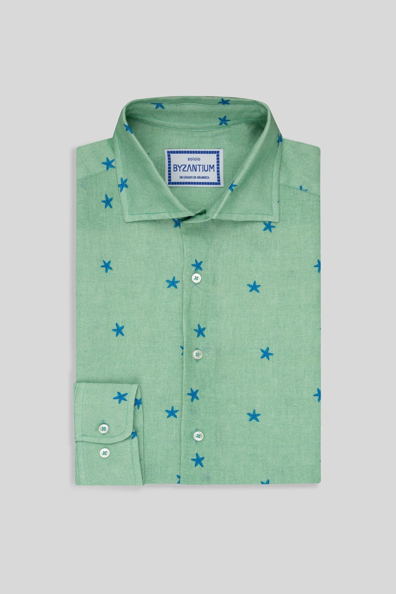 estelle shirt green - soloio