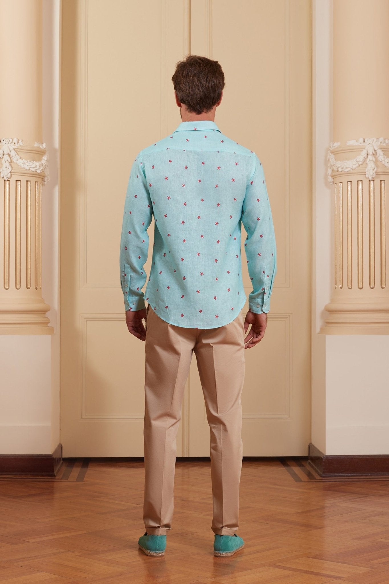 estelle shirt turquoise - soloio