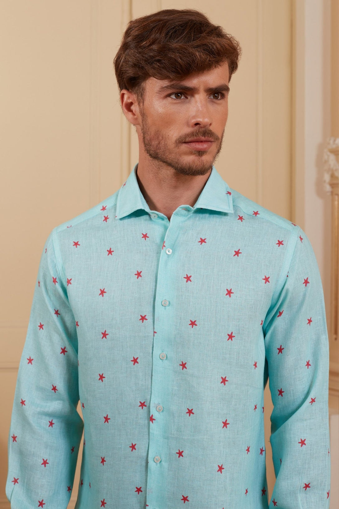 estelle shirt turquoise - soloio