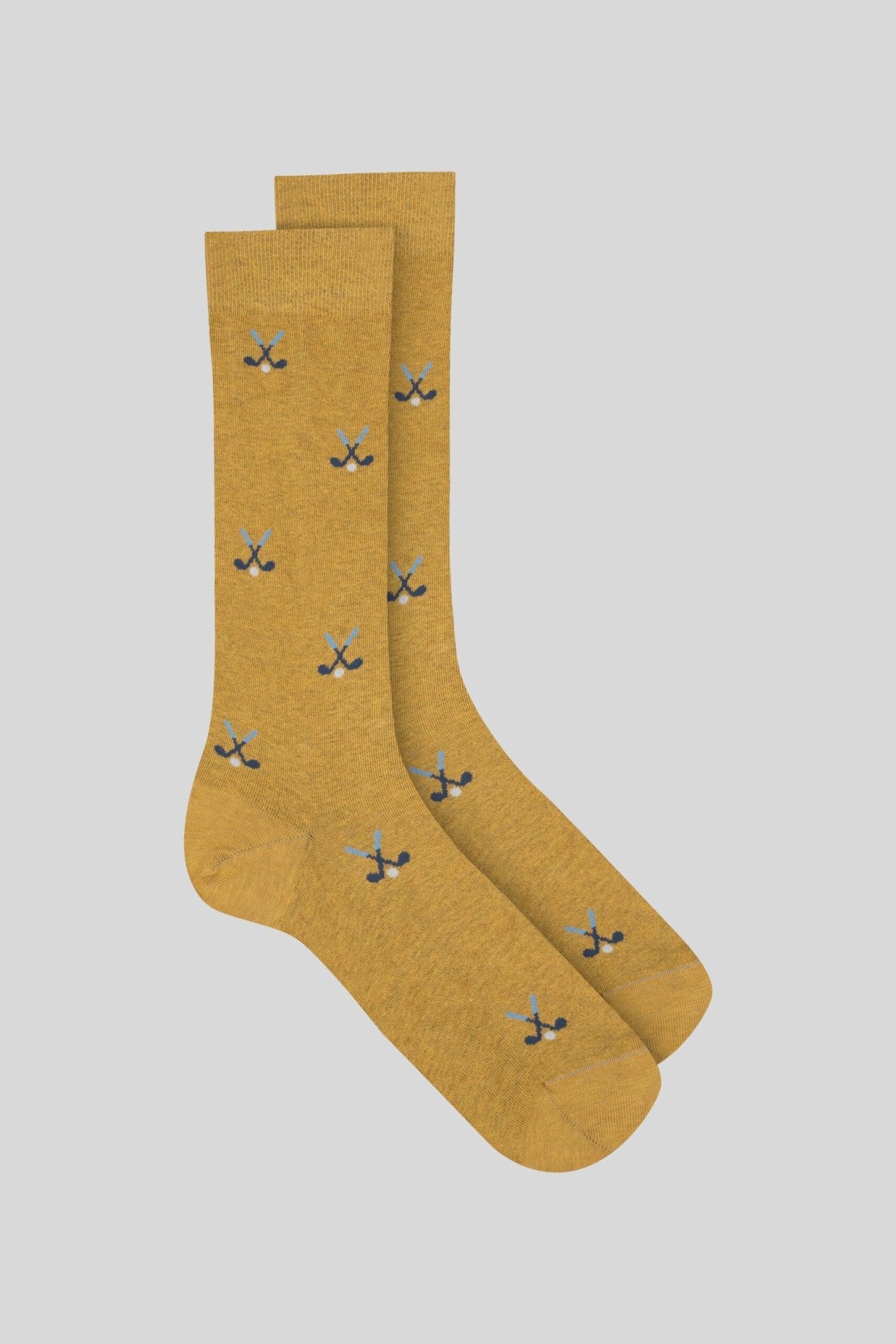 golf sock yellow - soloio