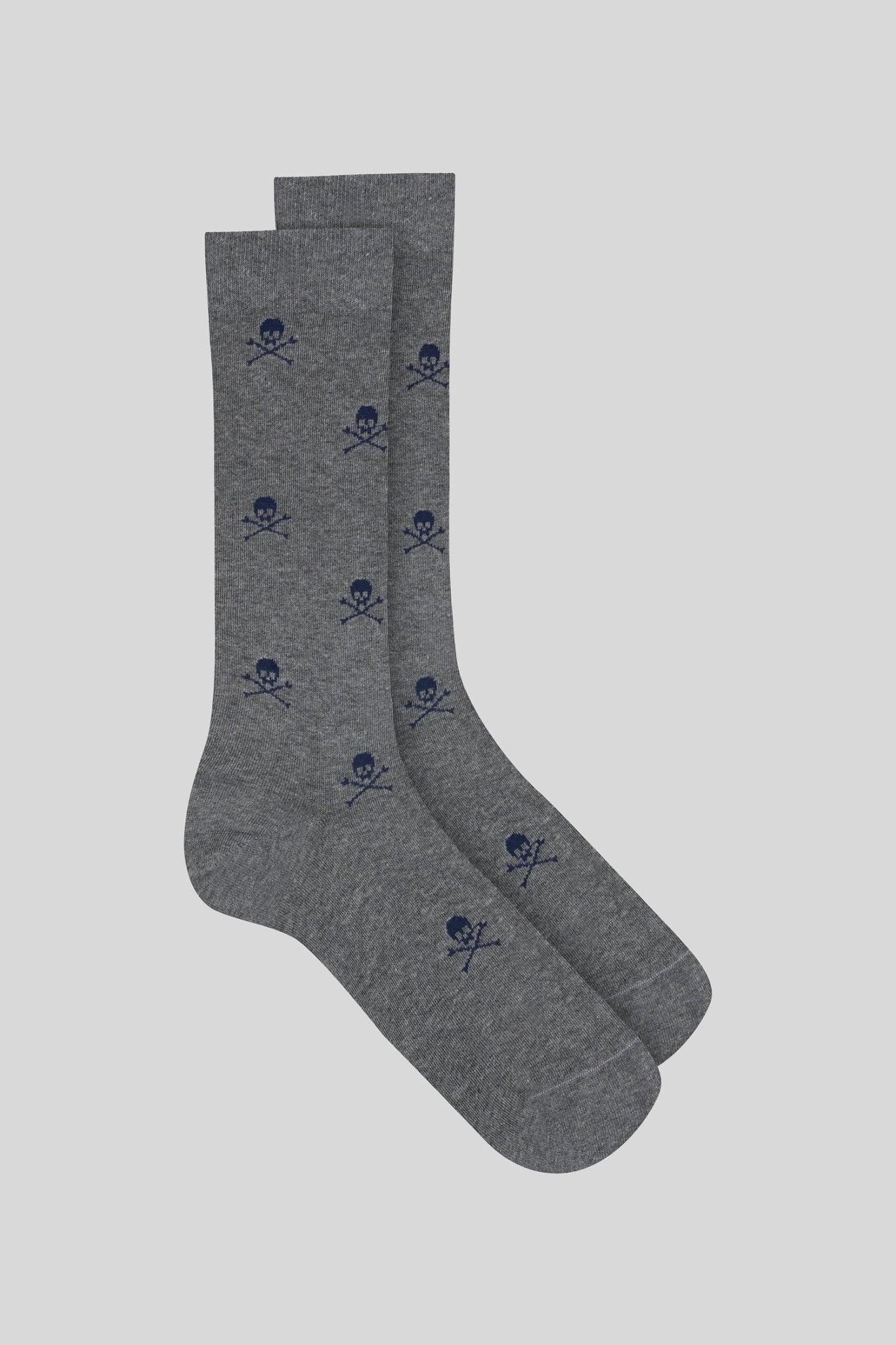 gray skull sock - soloio