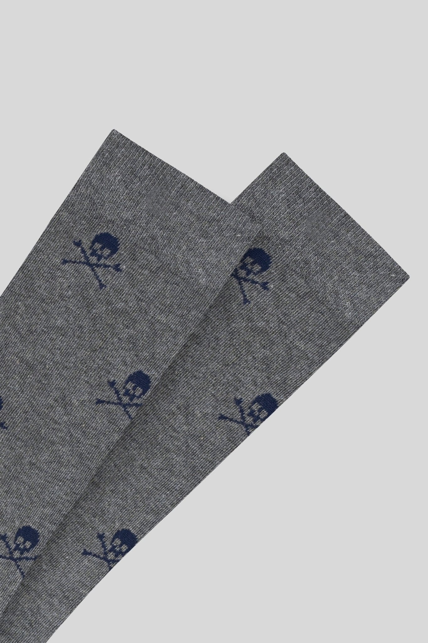 gray skull sock - soloio