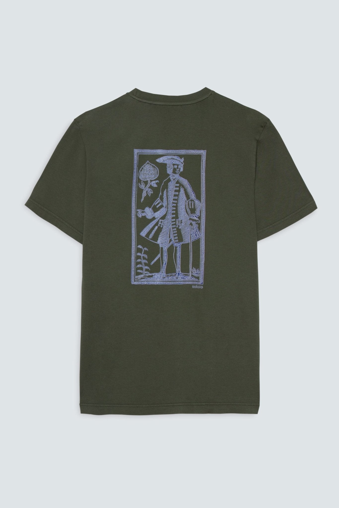 jack of spades t-shirt green - soloio