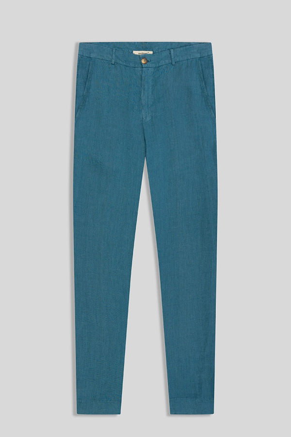 jean basic linen pants - soloio