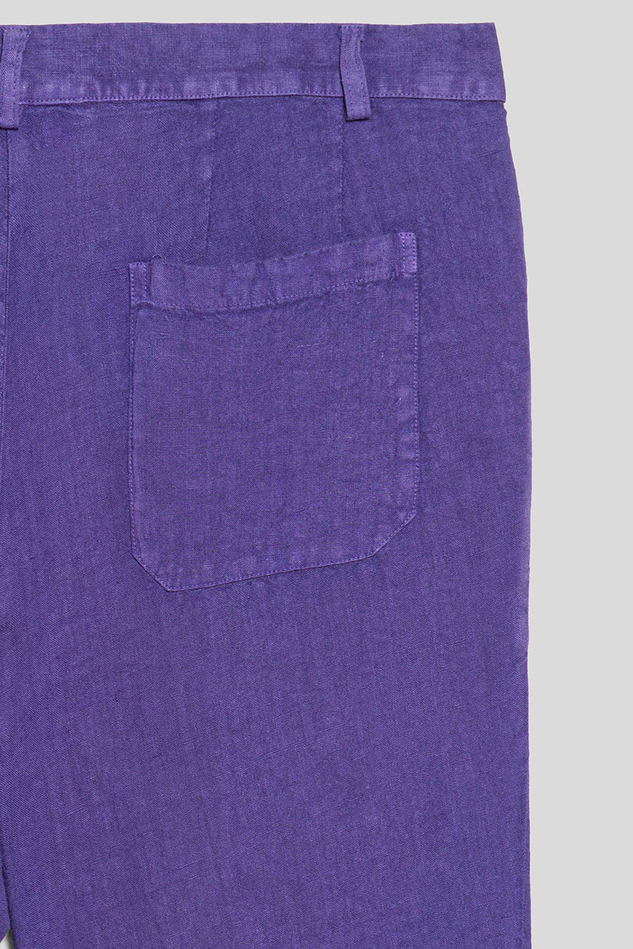 linen pants donato grape - soloio