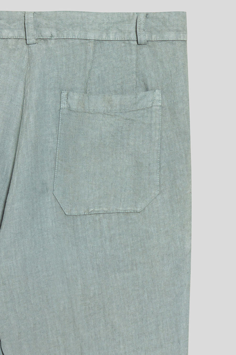 linen pants donato grey - soloio