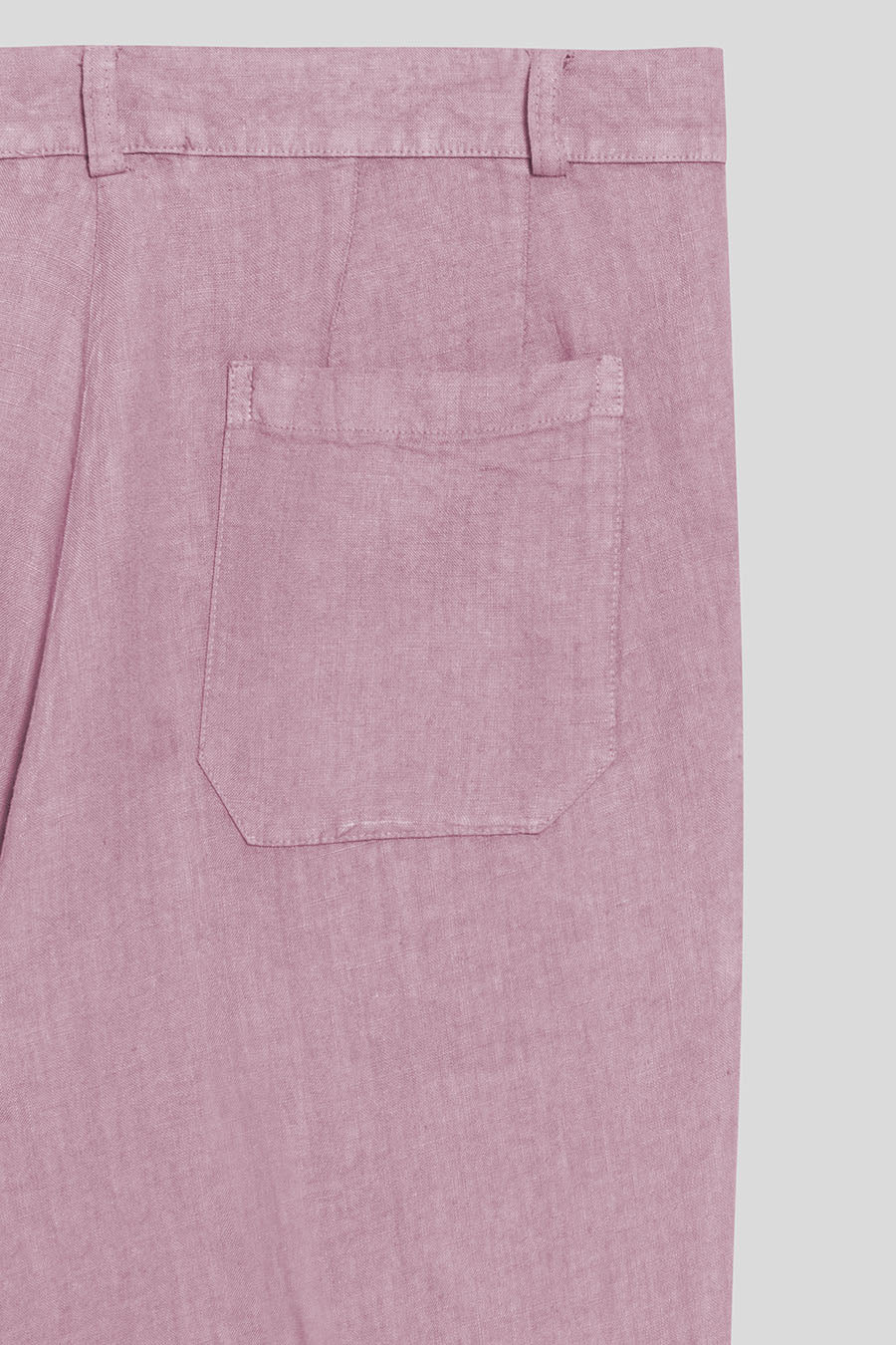 linen pants donato lilac - soloio