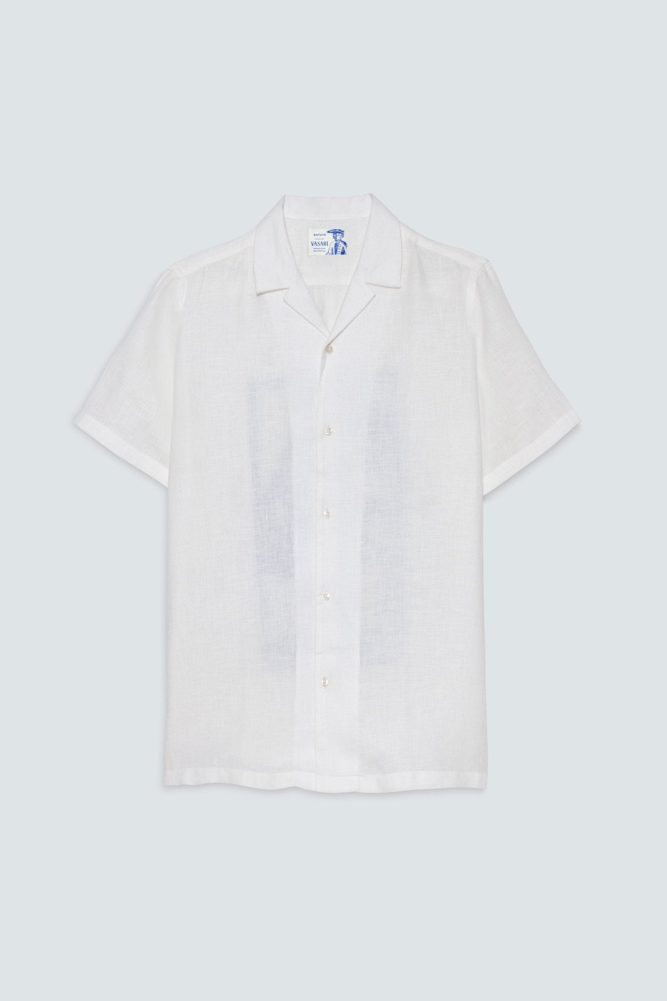 linen shirt card - soloio