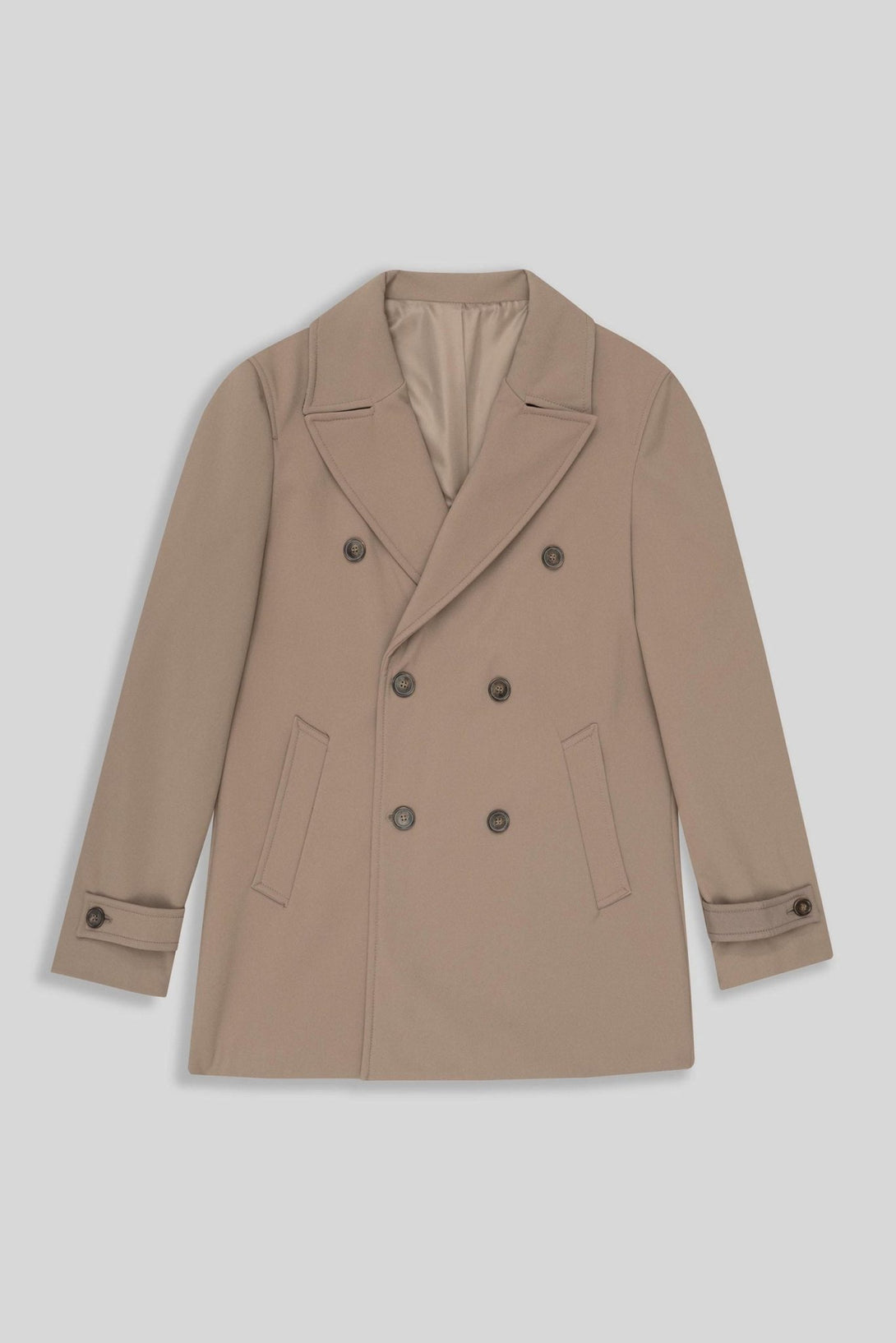 luciano camel coat - soloio