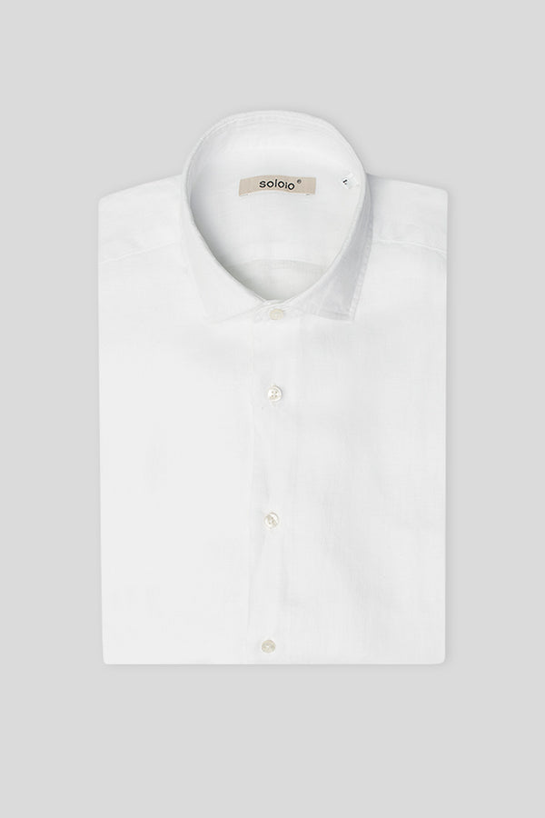 basic linen shirt white mc
