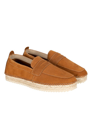 masked espadrille leather - soloio