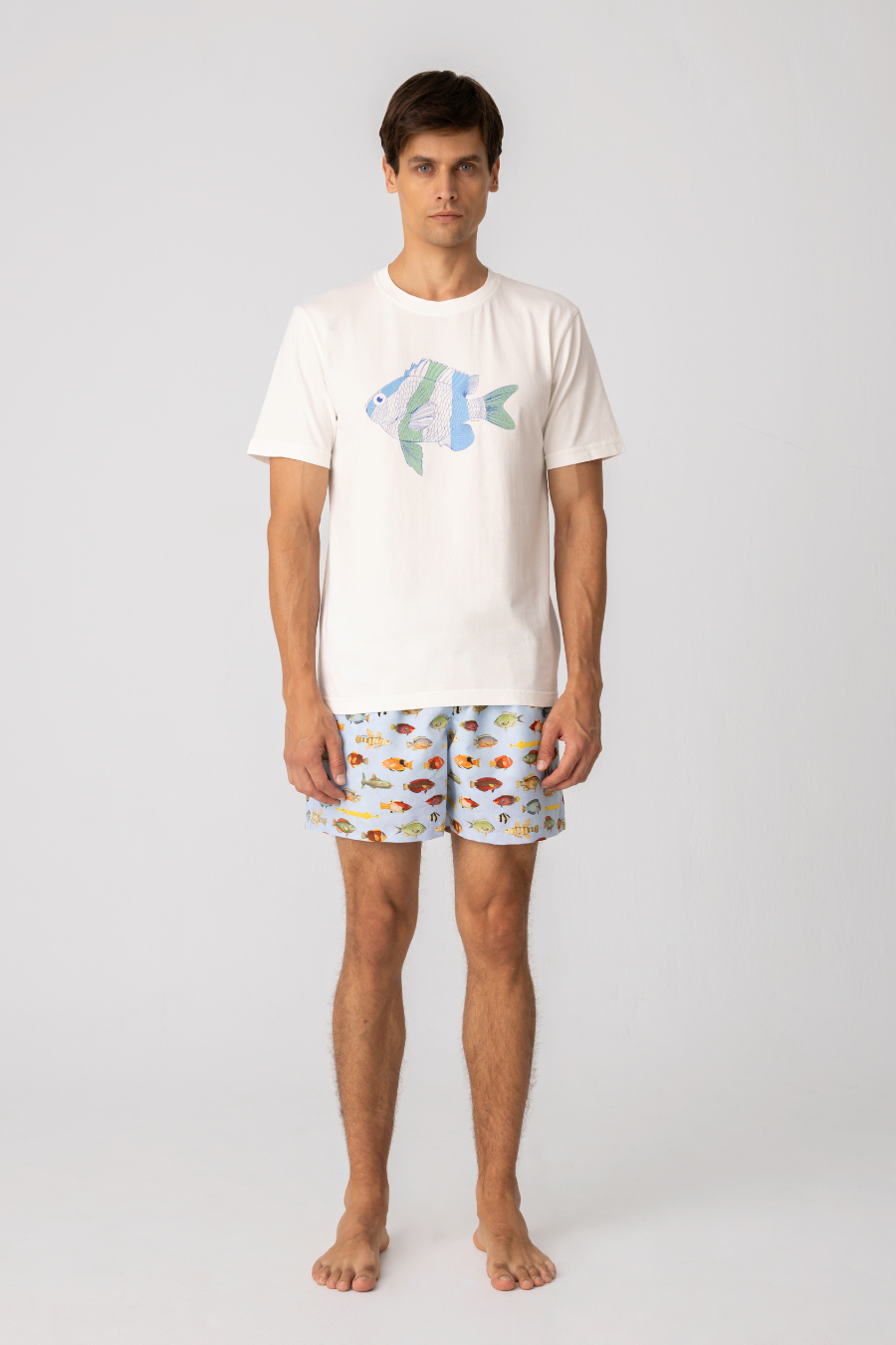 men’s cotton t-shirt white leviatan1