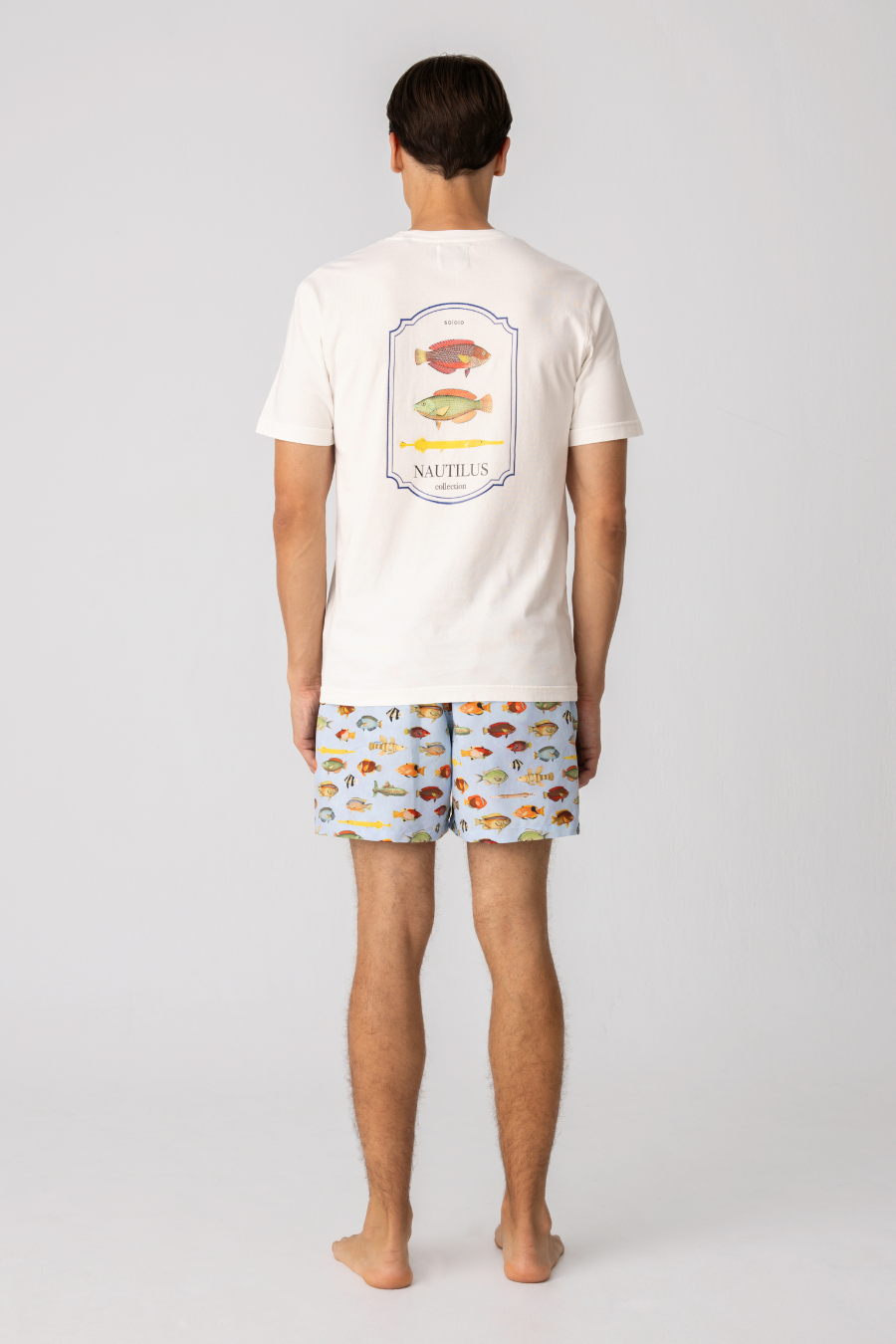 men’s cotton t-shirt white nemo2