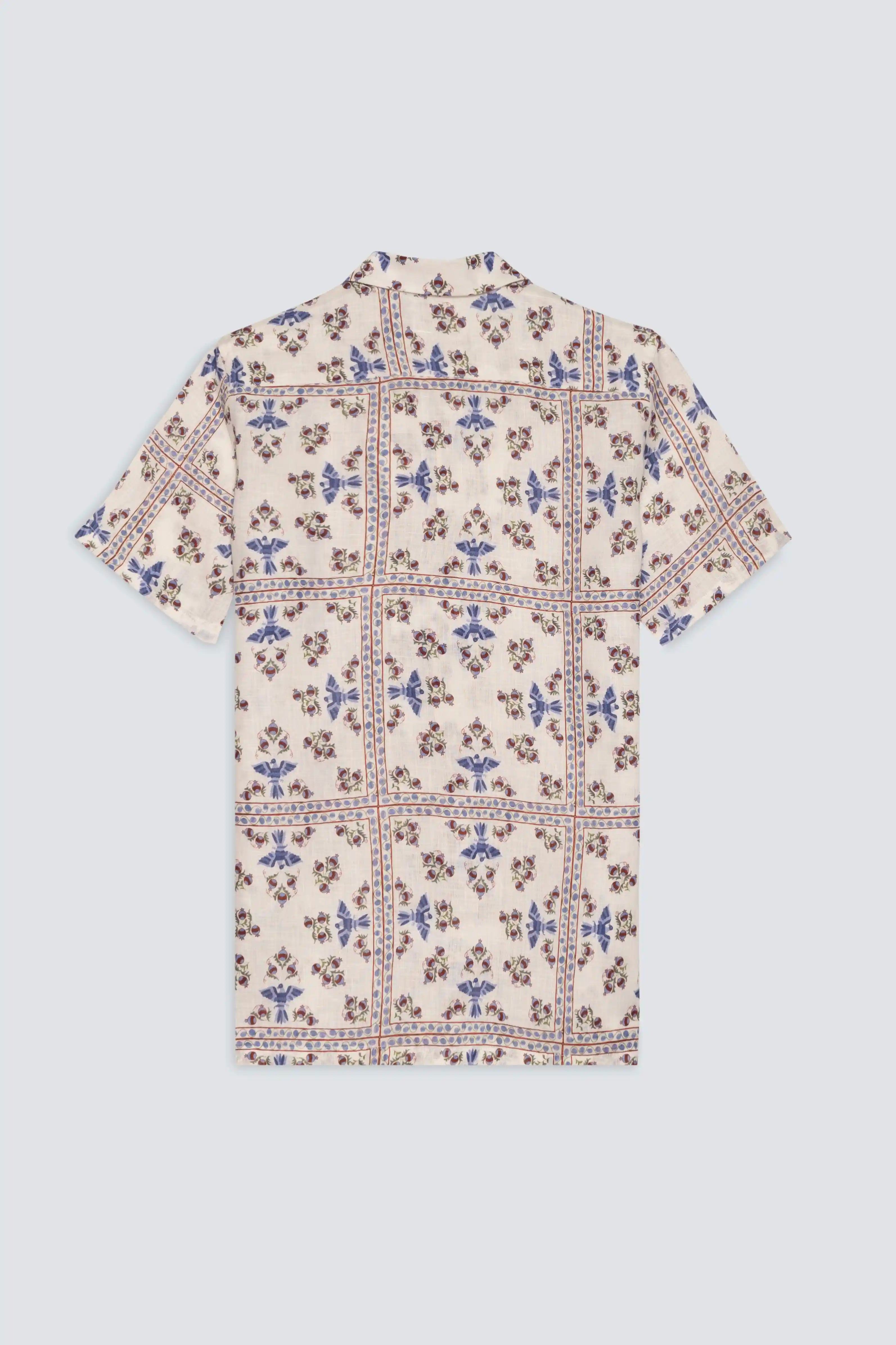 men’s linen shirt beige bonta