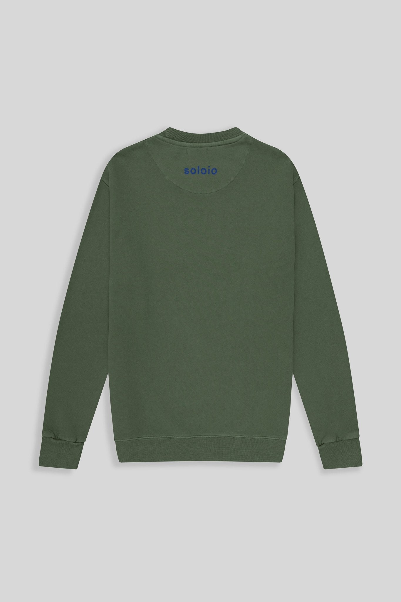 milenario sweatshirt green - soloio