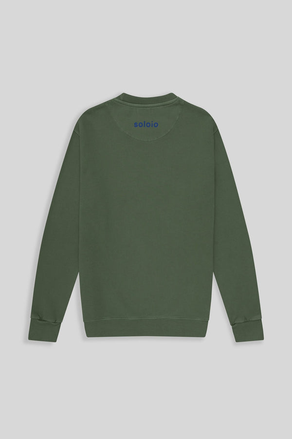 milenario sweatshirt green - soloio