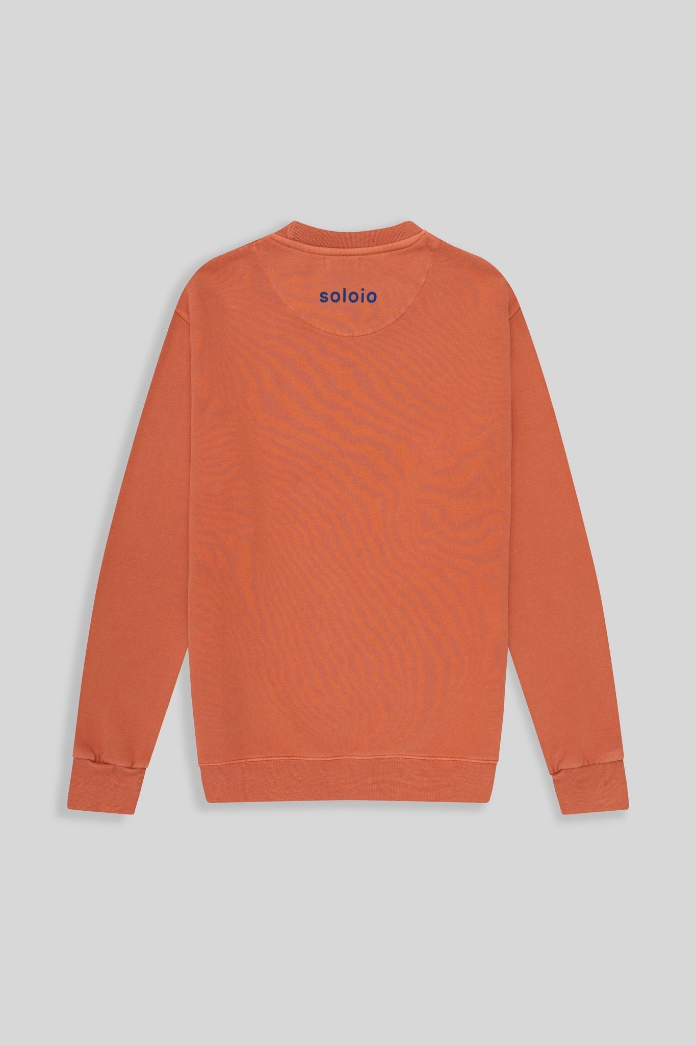 milenario sweatshirt terracotta - soloio