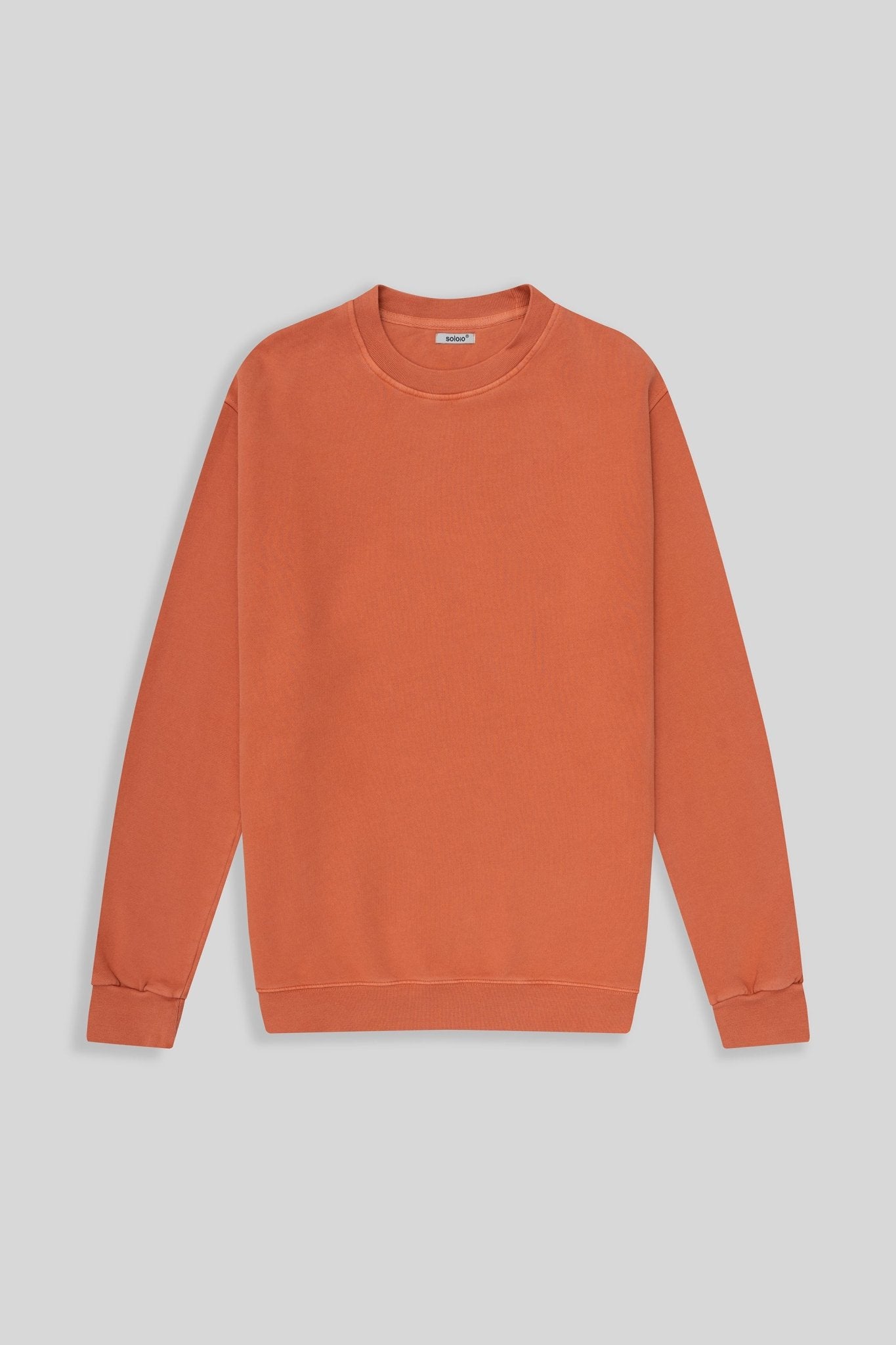 milenario sweatshirt terracotta - soloio