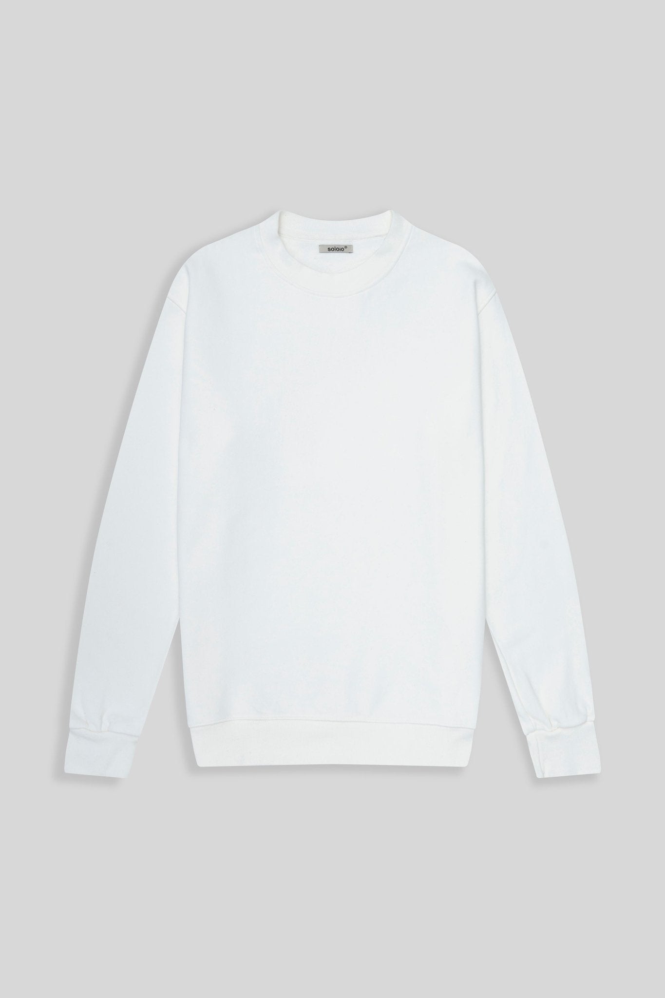 milenario sweatshirt white - soloio